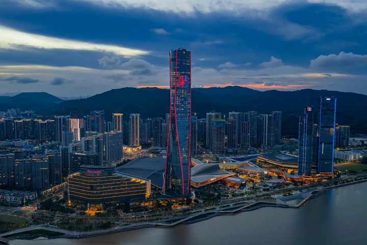 珠海地标建筑珠海中心！