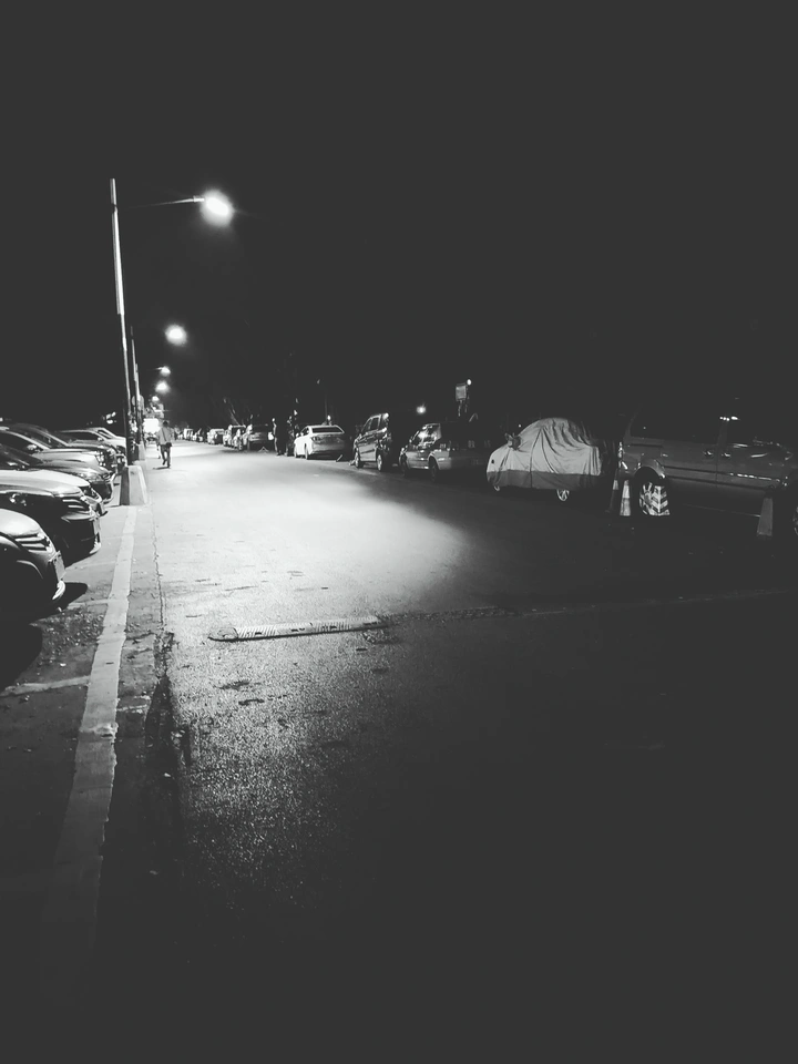 深夜街头