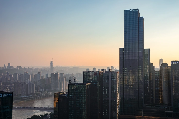 重庆江北嘴，中国金融第三区