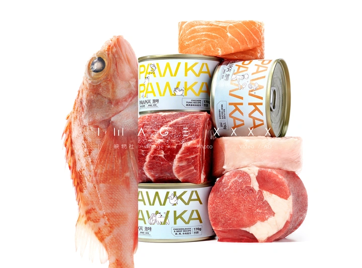产品摄影 | PAWKA猫罐头 x 映物社
