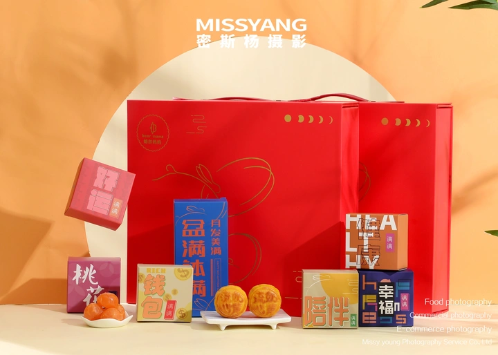 月饼礼盒拍摄-郑州美食摄影