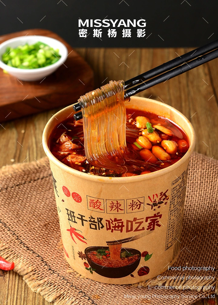 酸辣粉拍摄|电商摄影|美食摄影