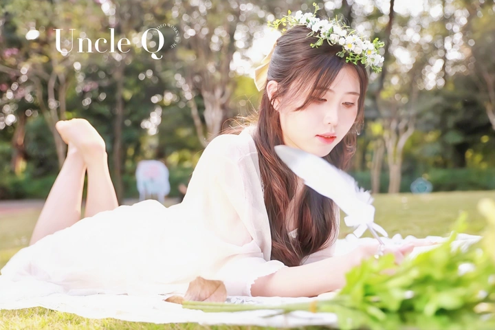 广州互勉约拍｜法式逆光少女，森系情绪