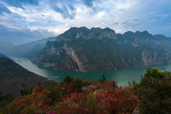 巫峡红叶