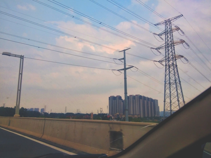 路上……
