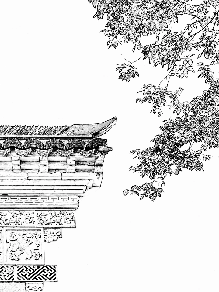 广富林徽派建筑