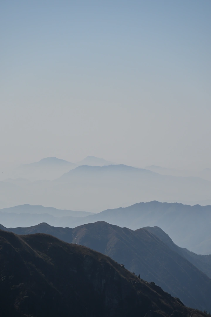 武功山上练武功