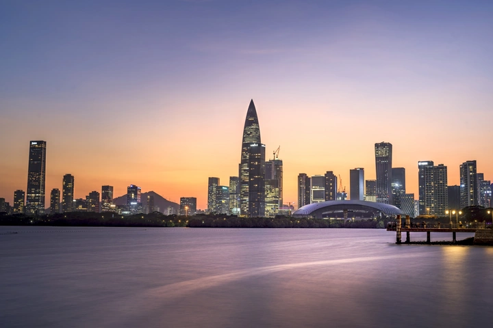 深圳湾夜景