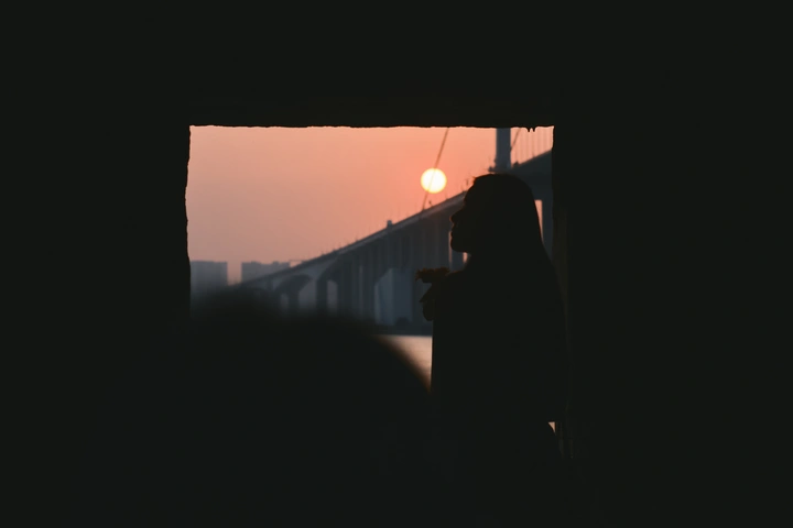 虎门日落