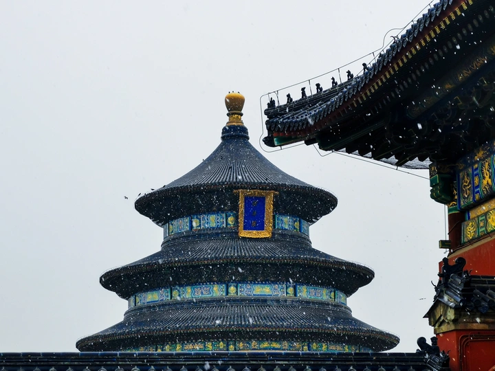 雪中天坛