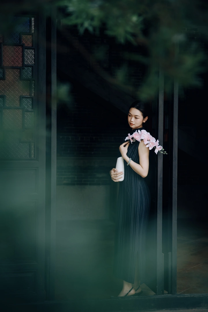 落花人独立