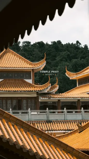 紫禁城的一座塔的屋顶