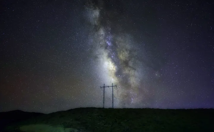 日喀则星空