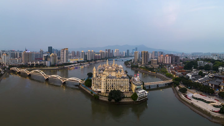 中洲岛风景