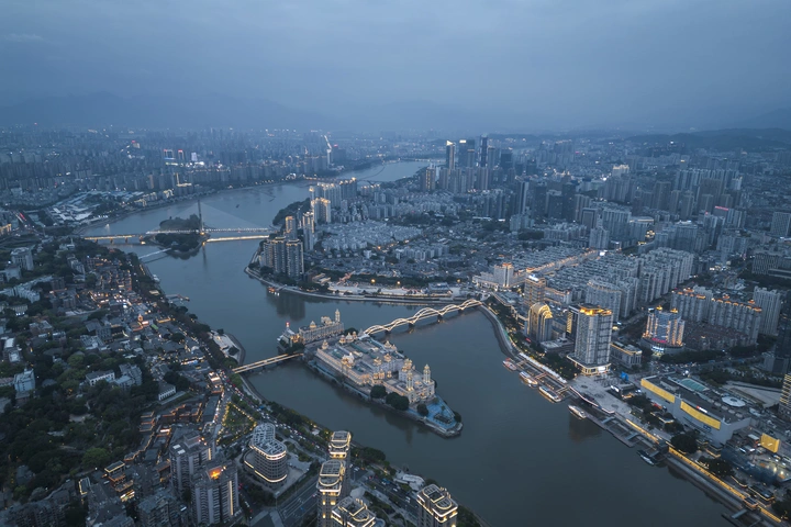 中洲岛风光