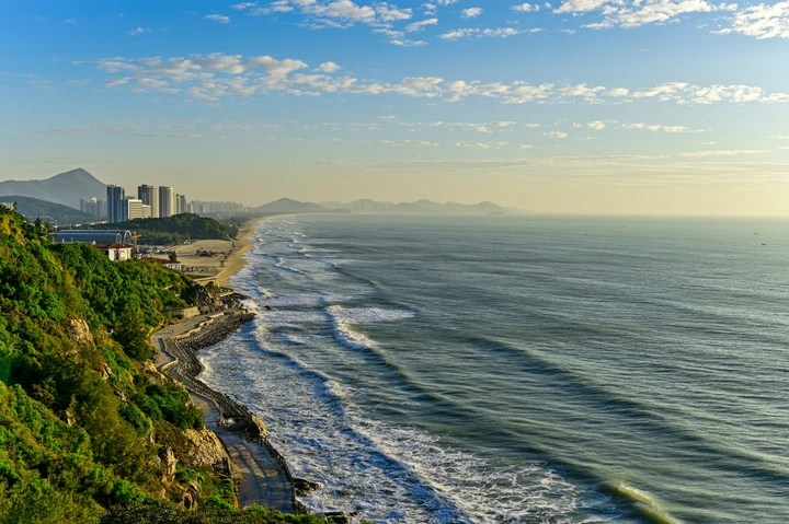 海陵岛海滨风景