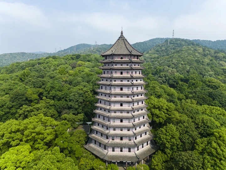 六和塔历史建筑景观