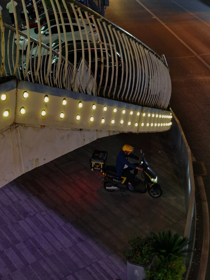 城市夜的一角