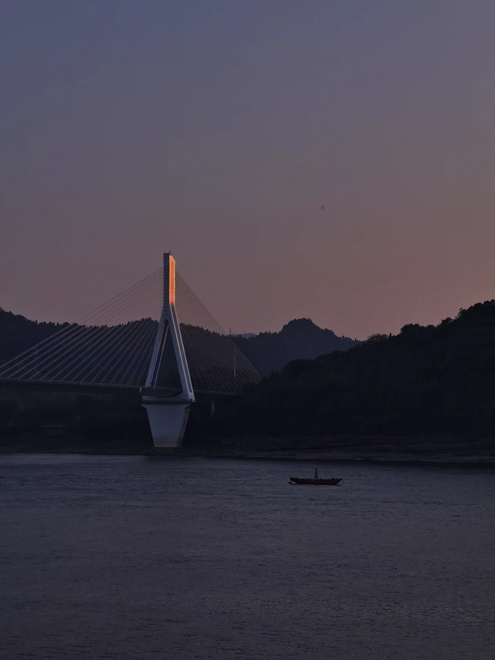 一抹夕阳