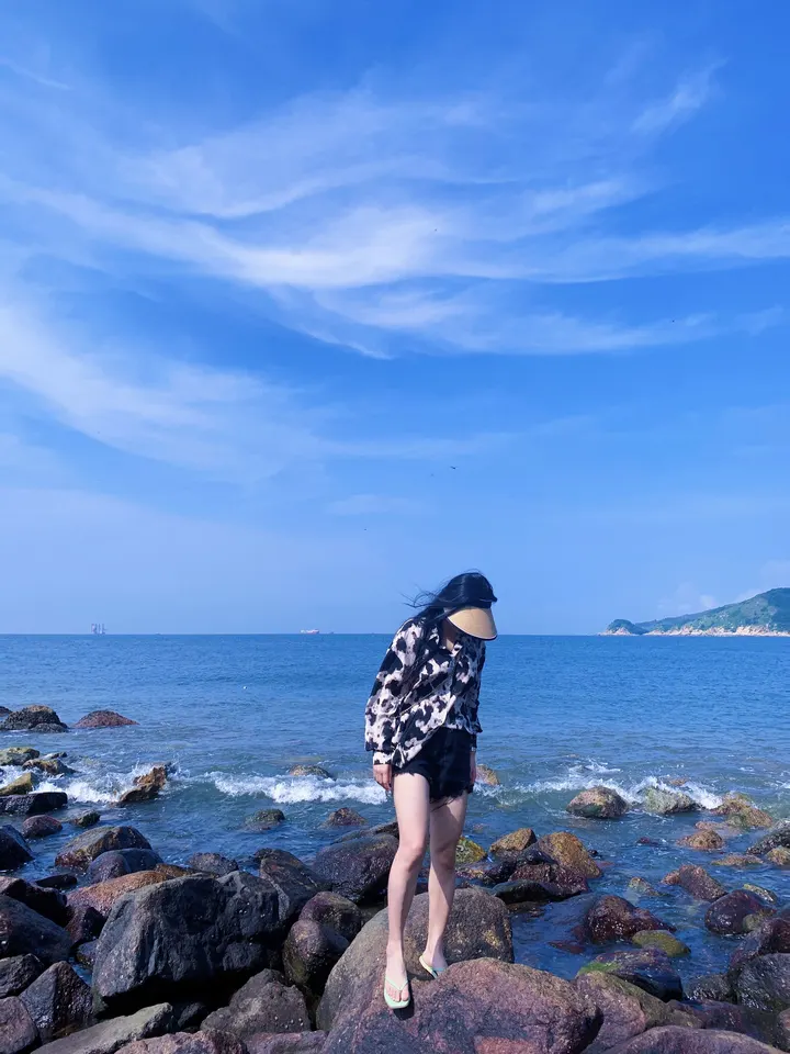 大海与蓝天总能让人平静