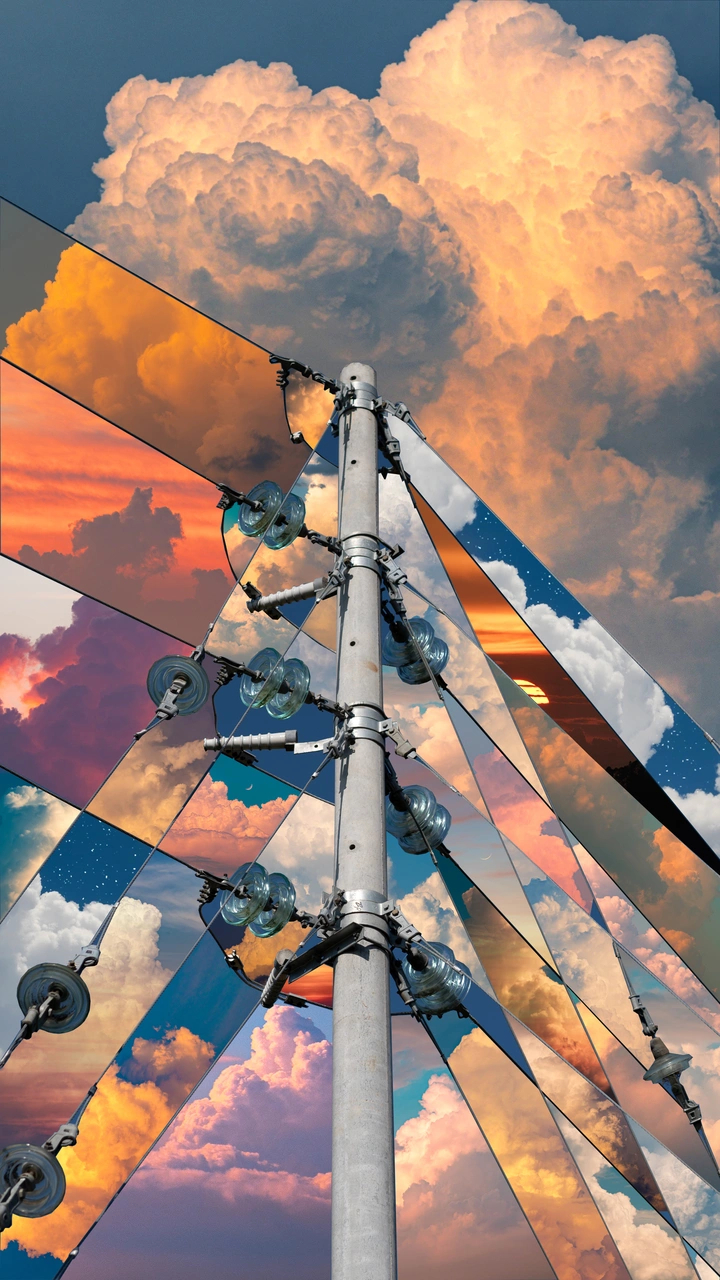 天空切割