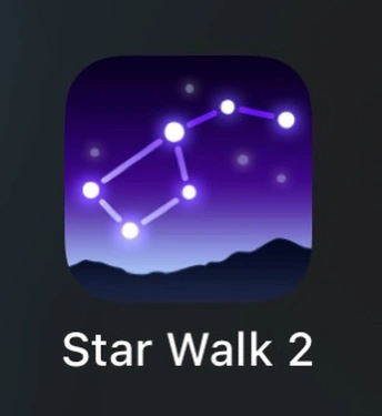 星空中的星星标志