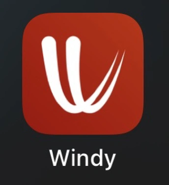 一个带有红色背景的标志