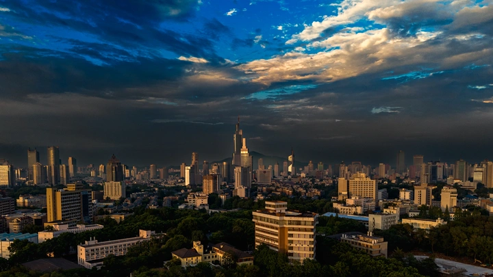 雨后南京