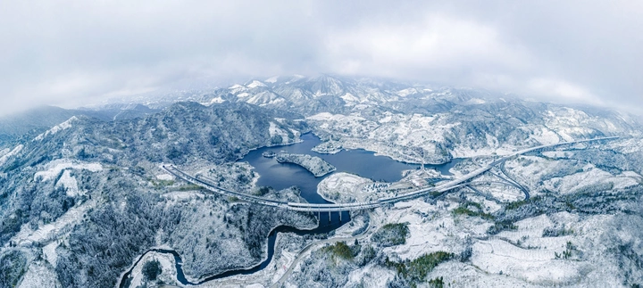 福建雪景