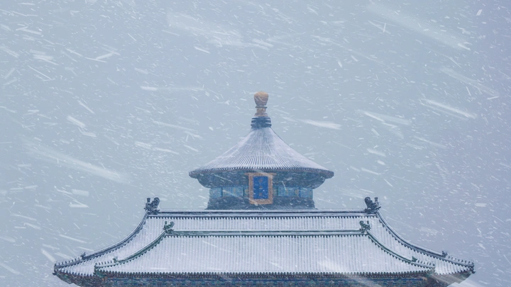 雪中天坛