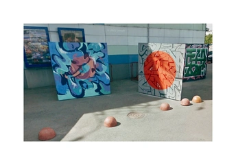 蛋画艺术正在展出