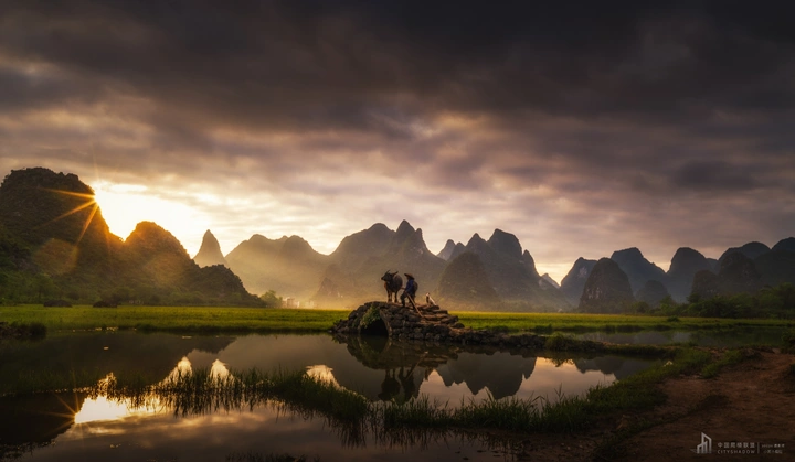 《状元桥·晨曦》
