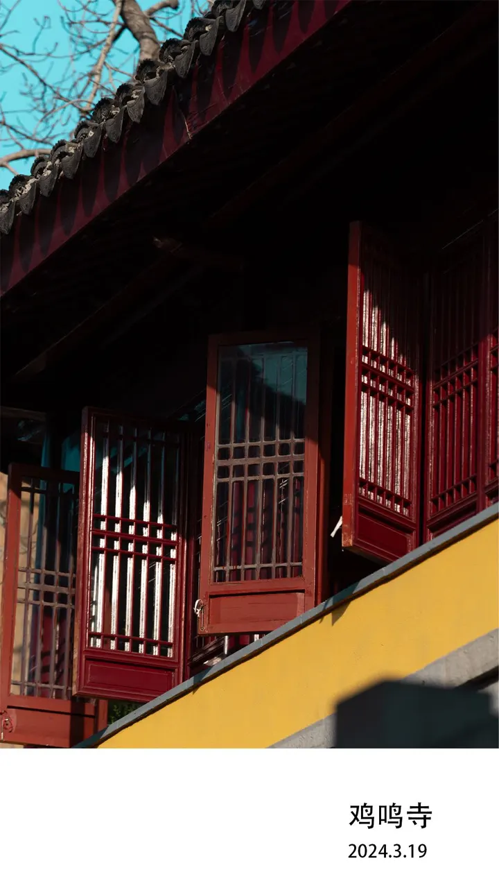 寺院晨光