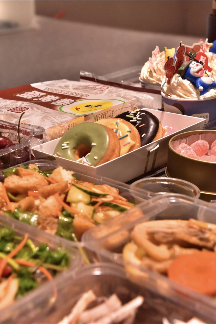 聚会零食…