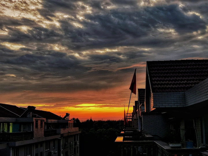 时光很匆忙，别错过落日与夕阳