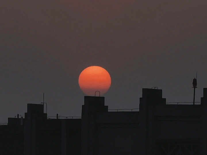落日—灯