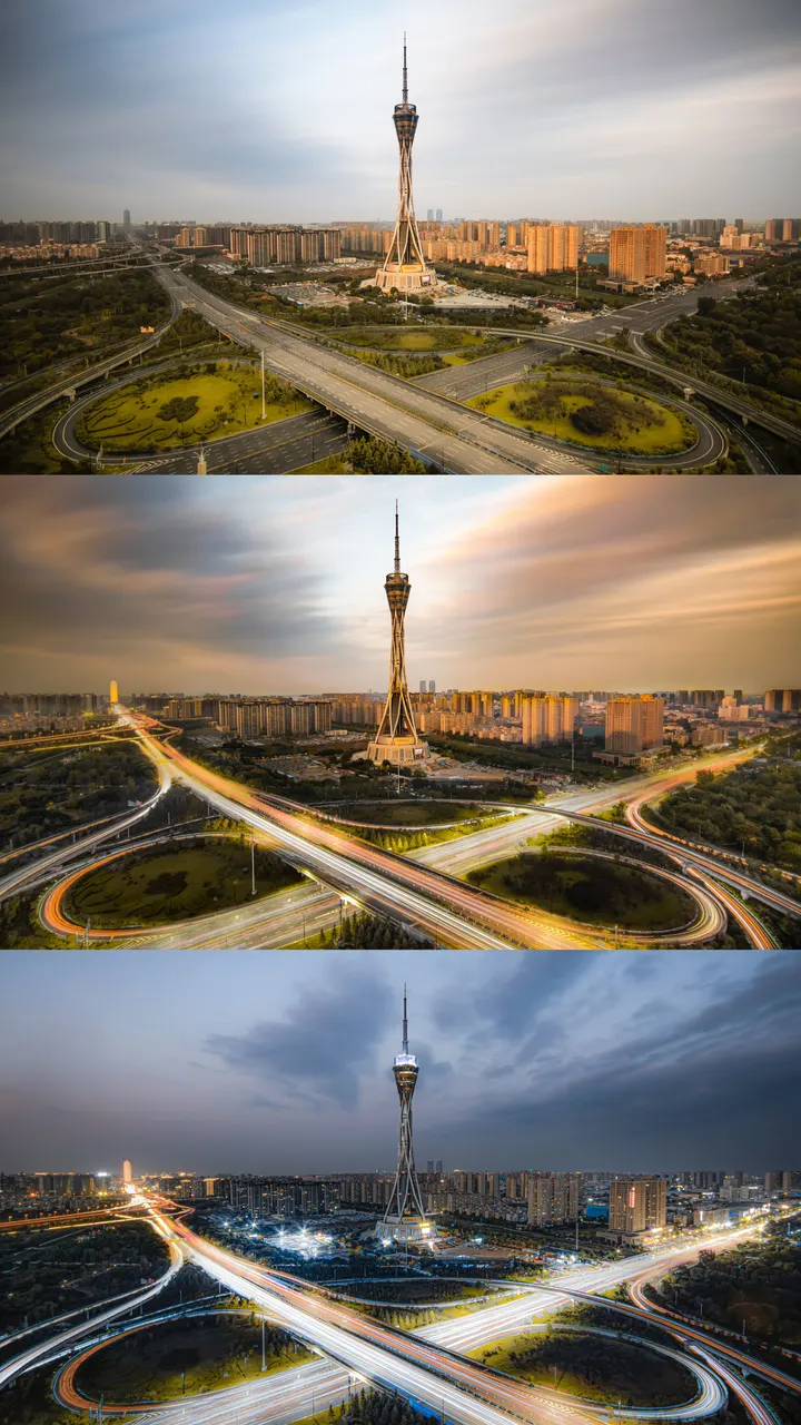 午后静谧福塔