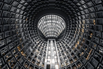 现代建筑的内部