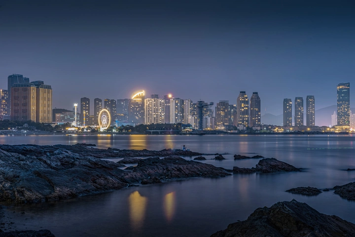 璀璨大连夜