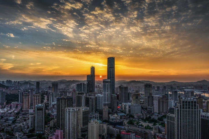 落日何其温柔 人间皆是浪漫🌇