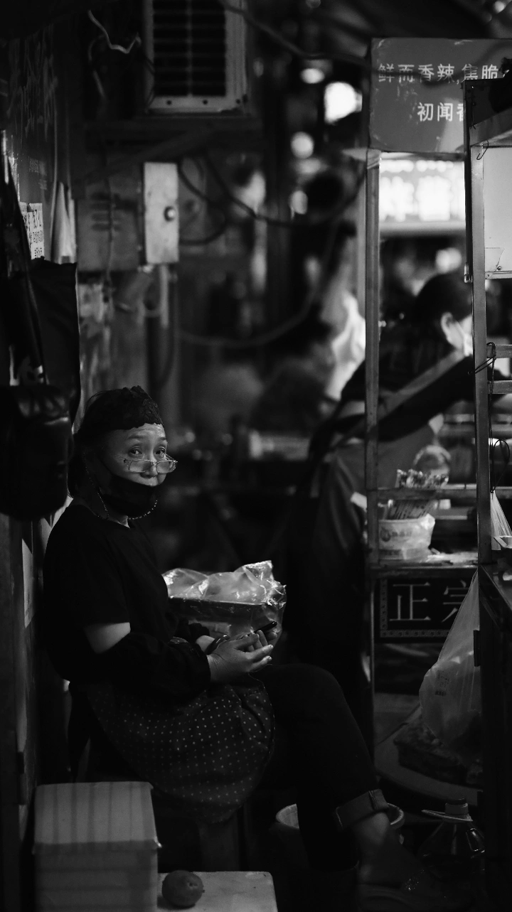 摊后