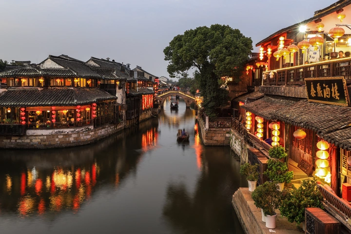西塘古镇夜景