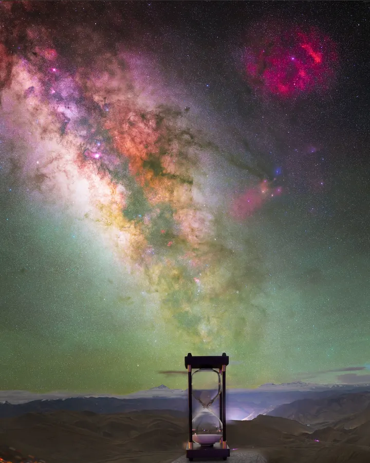 时光的沙漏记录着珠峰的斗转星移