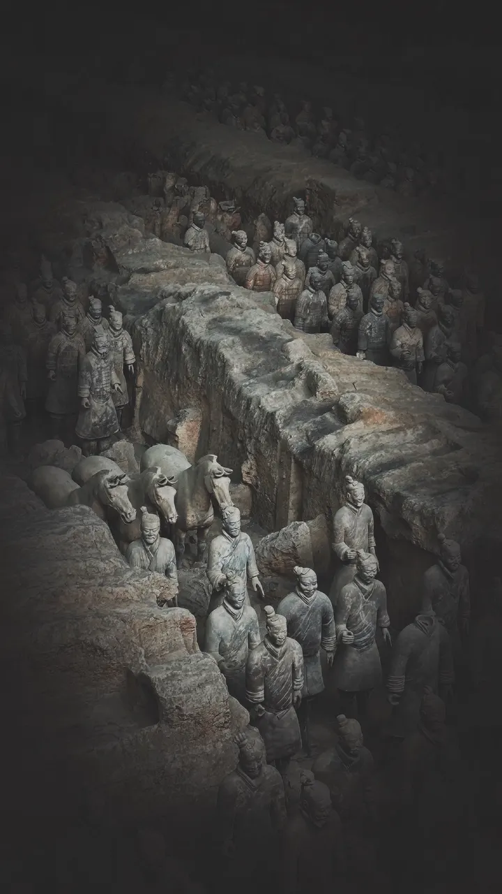秦陵兵马俑:大秦帝国文化传奇遗