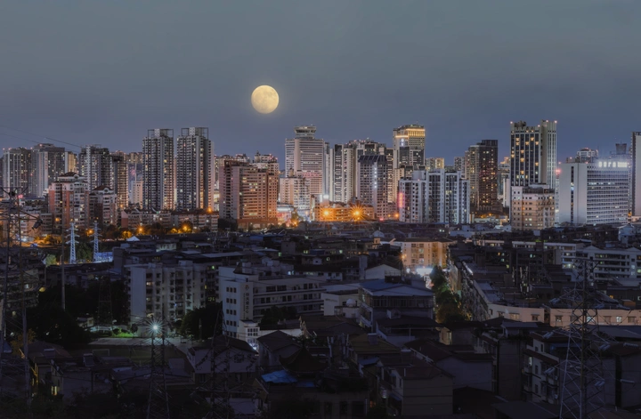绵阳城市夜景