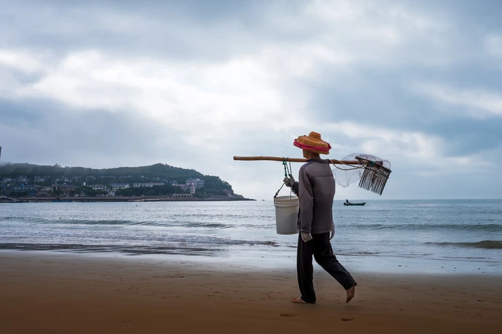 海灘清潔工