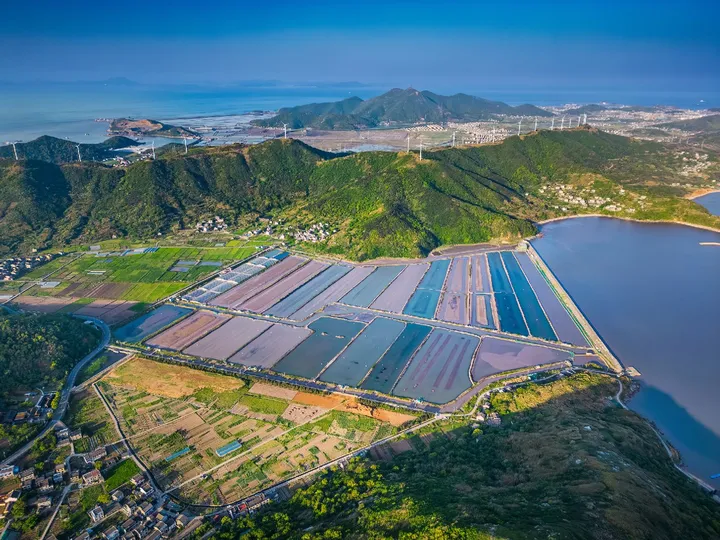 衢山岛盐田