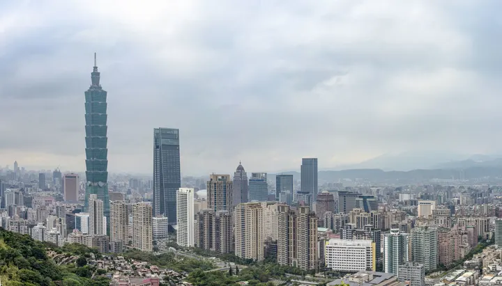 台北101天际线