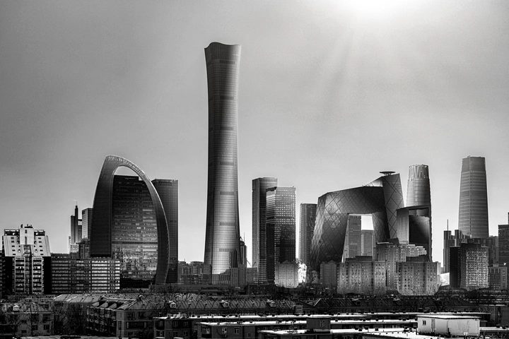 烈日与国贸cbd