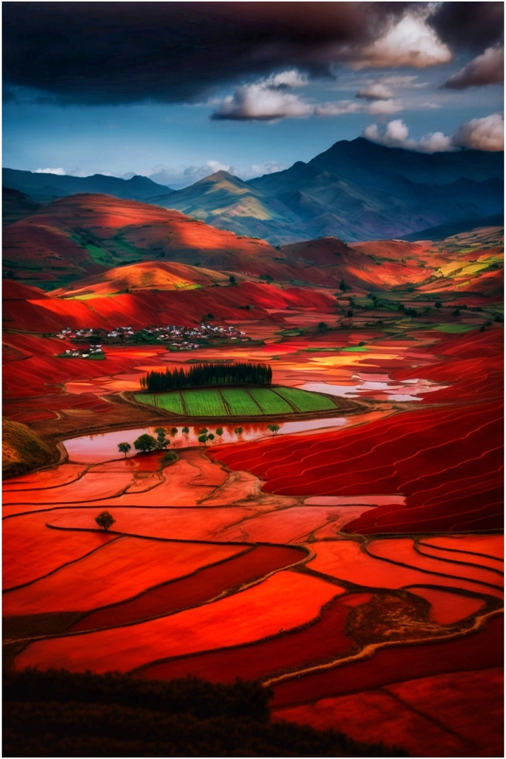 红土地景观